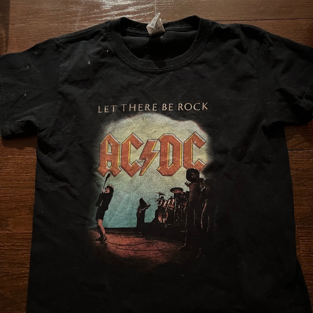 Cutest AC/DC baby tee!!